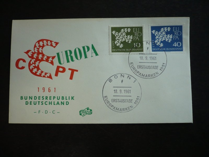 Postal History - Germany - Scott# 844-845 - First Day Cover