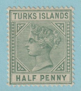 TURKS ISLANDS 48  MINT HINGED OG * NO FAULTS EXTRA FINE! - VOA