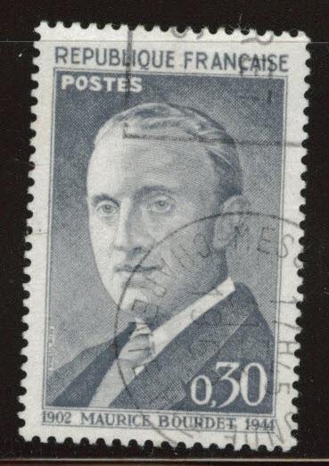 France Scott 1021 Used stamp  