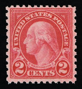 GENUINE SCOTT #579 MINT PRISTINE OG NH 1923 ROTARY PRESS PERF 11x10 UNWMK #4006