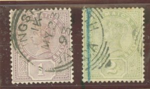 Jamaica #24-25 Used Single (Queen)