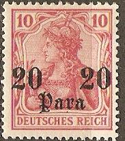 Germany Off Turkey 32 Mi 25 MHR F/VF 1905 SCV $8.00