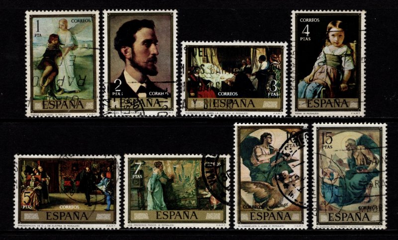 Spain 1974 Stamp Day & E. Rosales Commem., Set [Used]