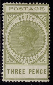 AUSTRALIA - South Australia EDVII SG268, 3d olive-green, LH MINT. Cat £20.