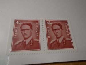 Belgium  #  476  MNH  pair
