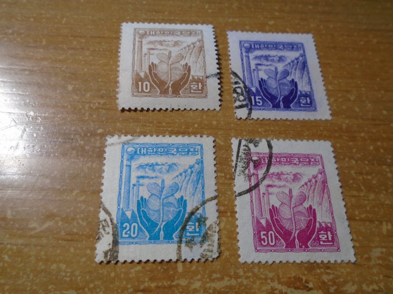 Korea  #  209-12  used