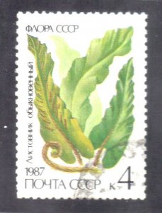 RUSSIA SC #5572 CTO 4r 1987 PLANT