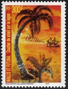 WALLIS & FUTUNA 1997 Sundown over the Lagoon; Scott C196; MNH