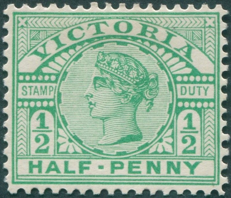 Victoria 1899 ½d emerald SG356 unused