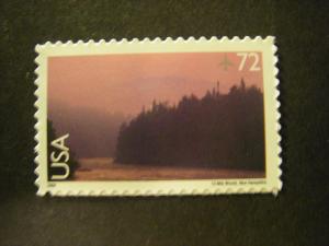 Scott C144, 72c 13-Mile Woods, New Hampshire, MNH Airmail, Scenic Landscapes