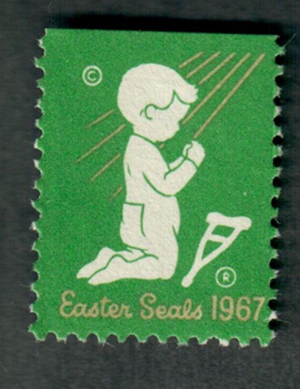 Easter Seal Mint No Gum Cinderella / Charity single from 1967