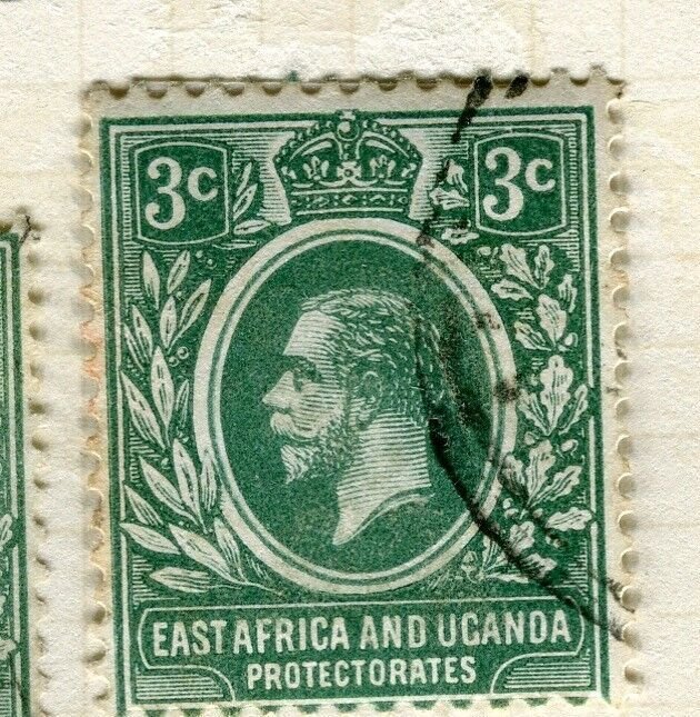 BRITISH KUT; KENYA 1912 early GV issue fine used 3c. value