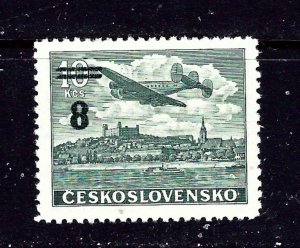 Czechoslovakia C32 MH 1949 surcharge