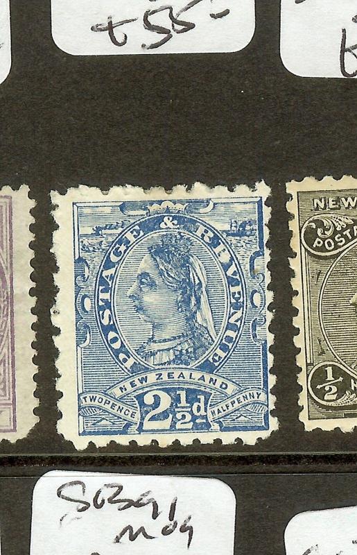 NEW ZEALAND (P2612B) QV  2 1/2D  SG239  MOG