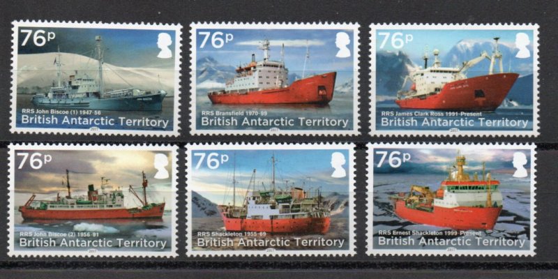 British Antarctic Territory 535-540  MNH