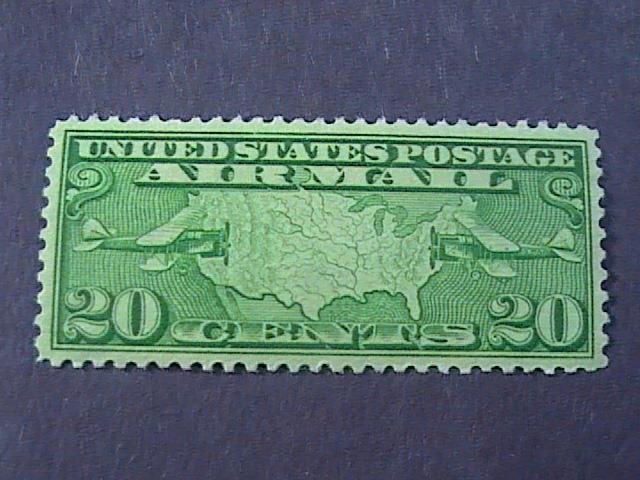 U.S. # C9--MINT NEVER/HINGED---- AIR-MAIL----YELLOW-GREEN-----1927