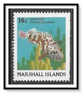 Marshall Islands #170 Hawkfish MNH