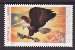 Marshall Islands-Sc#399- id6-unused NH 29c Desert Storm-1991-