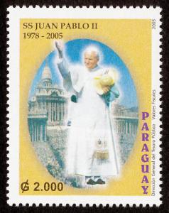 Paraguay 2778 MNH Pope John Paul II