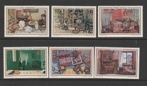 YUGOSLAVIA #1160-5 MINT NEVER HINGED COMPLETE