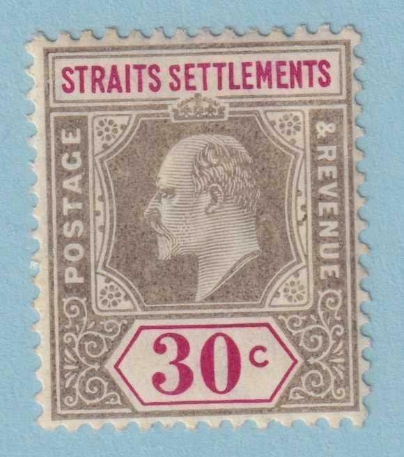 STRAITS SETTLEMENTS 119  MINT HINGED OG * NO FAULTS VERY FINE! - PVM