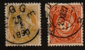 Norway 38 & 38a Used