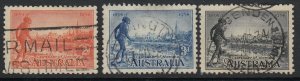 Australia Sc 142-144 (SG 147-149), used