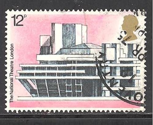 Great Britain 744 used SCV $ 0.45
