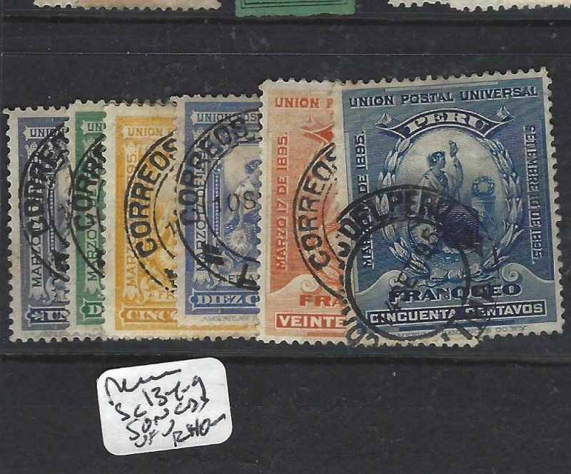 PERU (P2606B) SC 134-9  SON  CDS   VFU