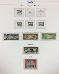 MOMEN: US STAMPS  1926-1928 MINT OG NH COLLECTION LOT #13071