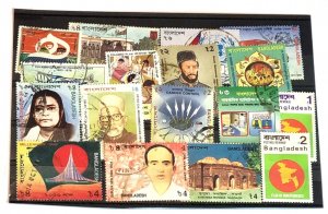 Bangladesh stamps - Beautiful 100+ stamps all different