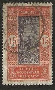 Dahomey 50, used. 1917. (D282)