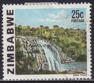 Zimbabwe 425 USED 1980 Goba Water Falls