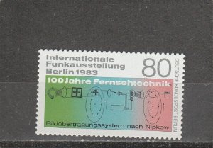 Germany  Scott#  9N487  MNH  (1983 International Radio Exhibition)