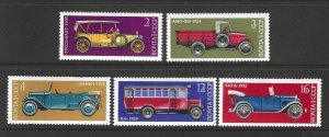 Russia 4136-4140 Complete  Mint SC:$1.65