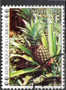 Comoro Islds.; 1977: Sc. # J7; Used CTO Single Stamp