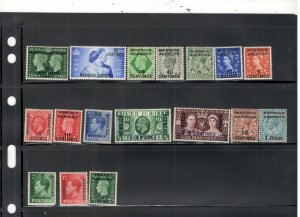 GREAT BRITAIN OFFICES ABROAD COLLECTION, MOROCCO,MINT/USED
