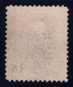 MOMEN: US STAMPS #144 GRILLED USED PF CERT LOT #95340