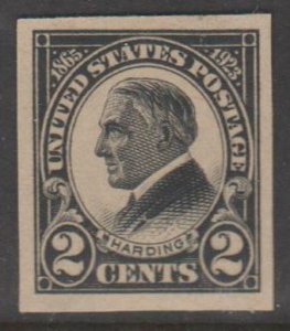 U.S. Scott #611 Harding Stamp - Mint Single