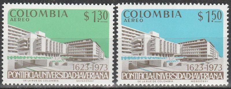 Colombia #C581-2  MNH (S9597)