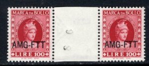 Trieste AMG-FTT Fiscal Revenue 100L Gutter Pair MNH