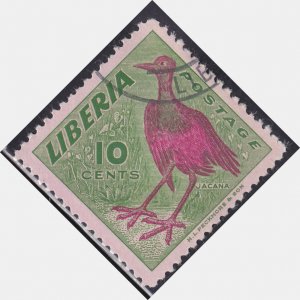 Liberia 345 Jacana 1953