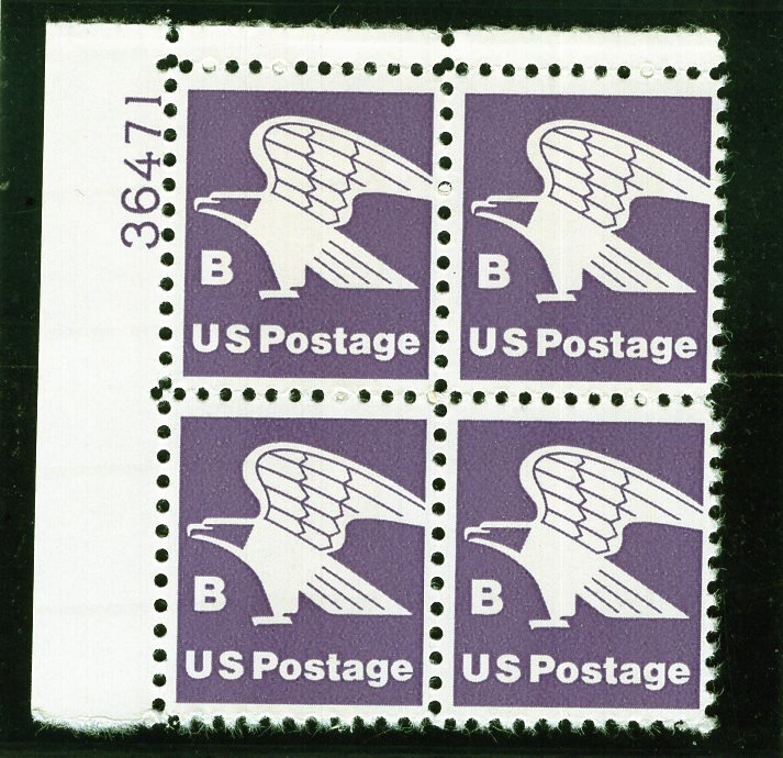 1818 Rate Change B, MNH UL-PB/4 (#36471)