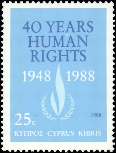 Cyprus #716, Complete Set, 1989, Never Hinged