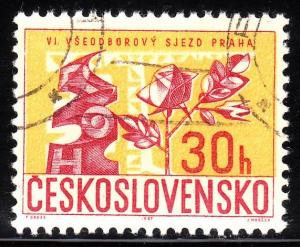 Czechoslovakia  1442 - used