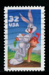 3137a US 32c Bugs Bunny SA, used