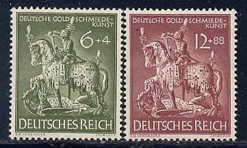 Germany Reich Scott # B247 - B248, mint hr