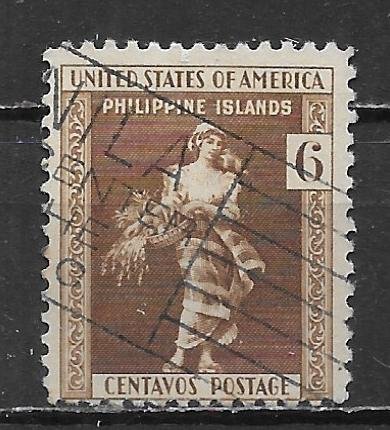 Philippines 385 6c La Flipina single Used (lib) (z2)