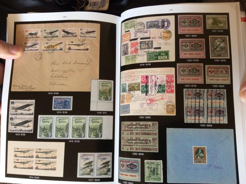 Raritan Auction 75,Nov 2017 Catalog,Wide Rare Russia Postage & Worldwide   