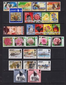 U.K. - Jersey - Issues from 1994-95, Mint, NH sets, cat. $ 30.15